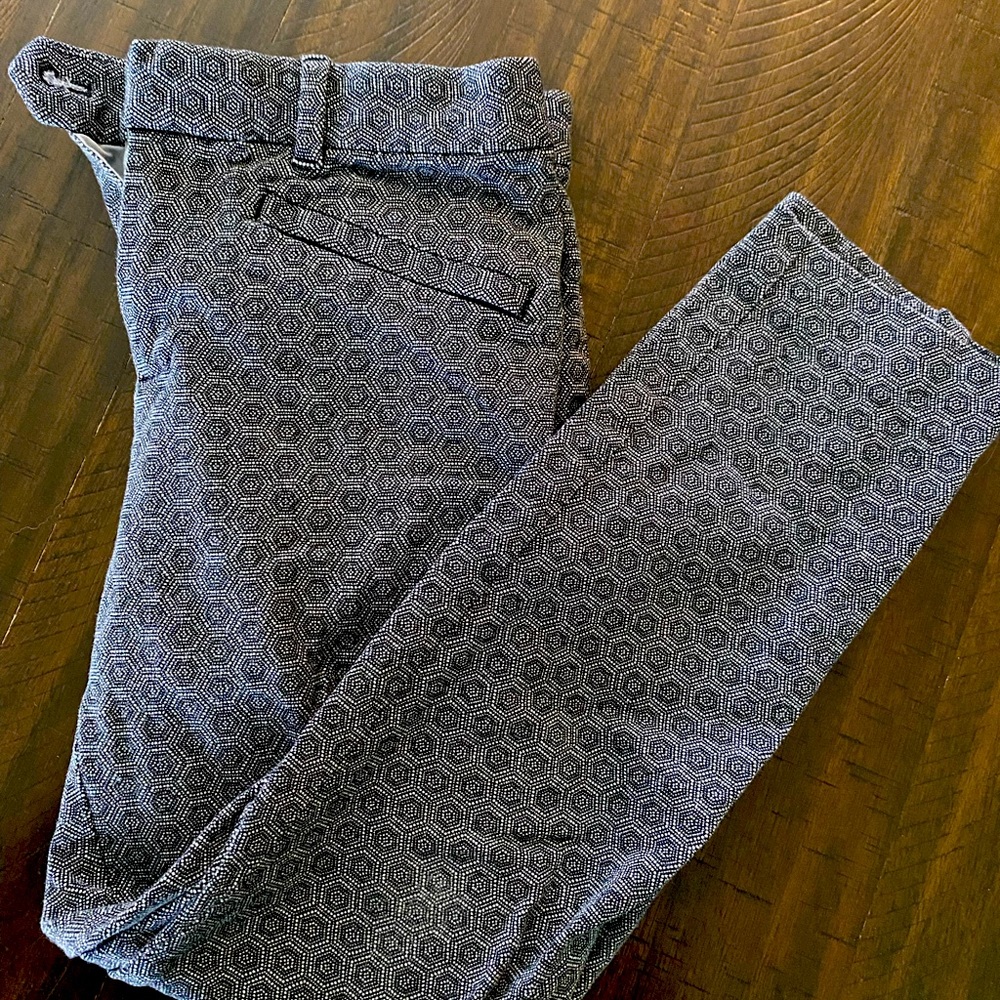 Stretch trouser pant skinny ankle